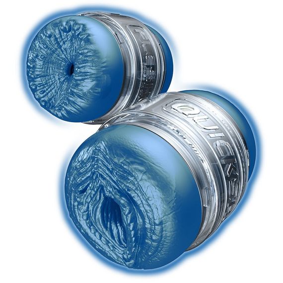 Мастурбатор Fleshlight Quickshot Alien, компактний, двосторонній, чудово для пар та мінету | Зображення 7