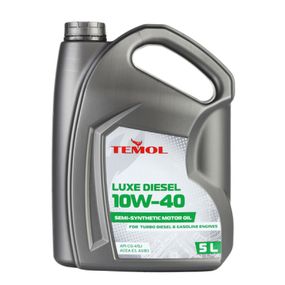 Моторное масло TEMOL Luxe Diesel 10W40 5л (TEMOL 62901)