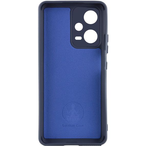 Чехол Silicone Cover Lakshmi Full Camera (A) для Xiaomi Poco X5 5G / Redmi Note 12 5G Full camera, Синий / Midnight Blue | Зображення 1