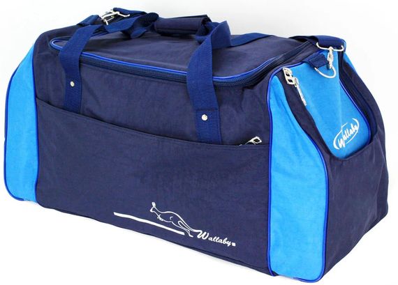 Спортивная сумка 59L Wallaby синяя с голубым 447-8 | Зображення 3