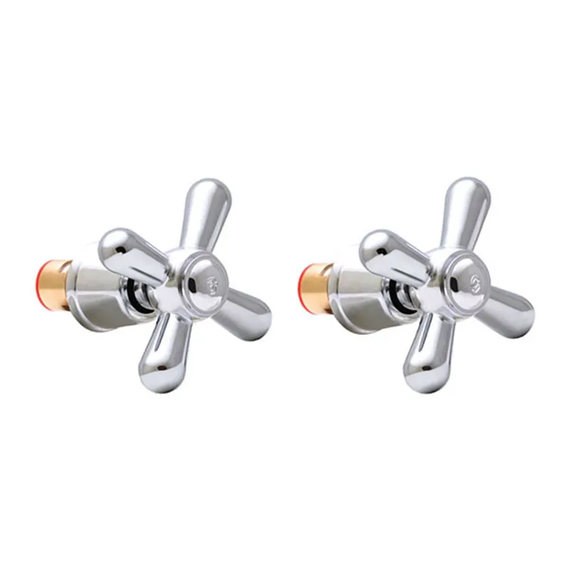 Ручки для змішувача з кран буксами (пара) EP Dominox (AC0556)