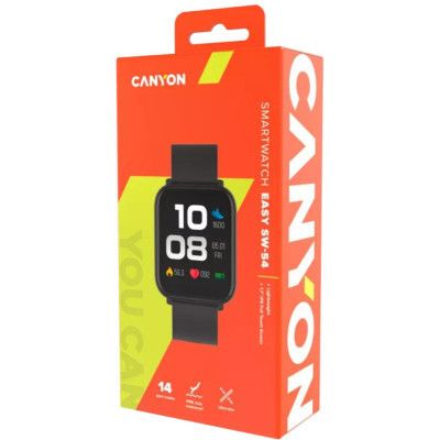 Смарт-годинник Canyon Easy SW-54 Black (CNS-SW54BB) | Зображення 3