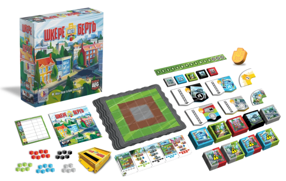 Настольная игра Город наперекосяк (Shake That City) укр. | Зображення 1