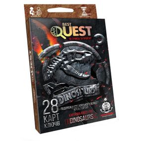 Настольная игра Danko Toys Best Quest. Динозавры, украинский (BQ-01-04U)