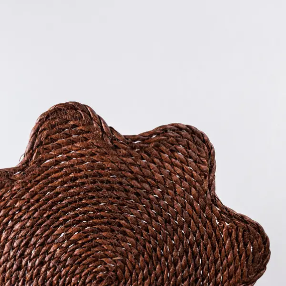 Серветка сервірувальна на стіл Ø38 (см) під тарілки і столові прибори Коричневий HP-35-1BR | Зображення 1