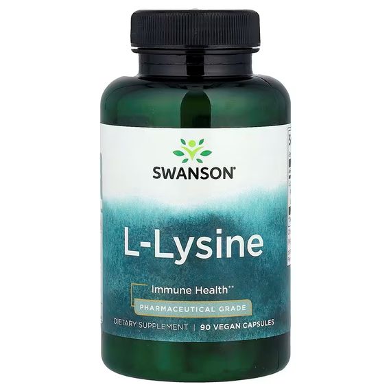 Лізин Swanson L-Lysine 500 мг 90 капсул