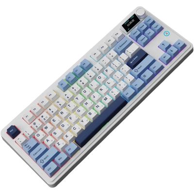 Клавиатура Ajazz AK870 PLUS Murad Switch RGB Wireless/Bluetooth/USB White (AK870-MU-BWD) | Зображення 7