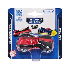 Игровая мини-машинка Ultra Auto TechnoDrive 250321W-9 металлический корпус