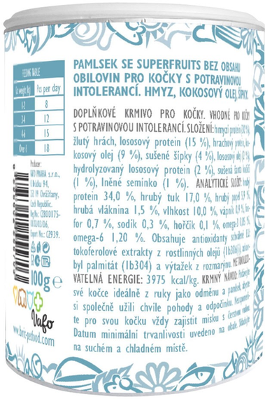 Ласощі для котів Brit Care Cat Snack Superfruits Insect для алергіків, інсекти 100г | Зображення 1