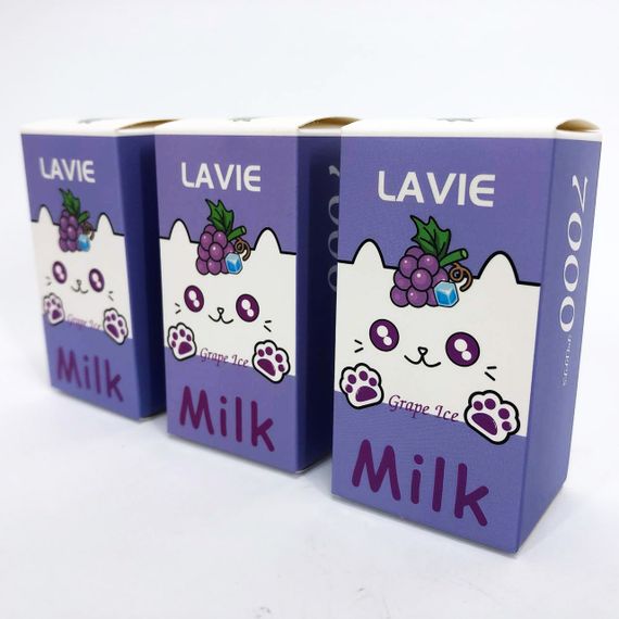 Lavie Milk 7000. Виноград (Grape Ice) | Зображення 3