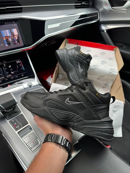 Чоловічі зимові кросівки  M2K Tekno Mid All Black Fur , В'єтнам 44 28.0 см | Зображення 3