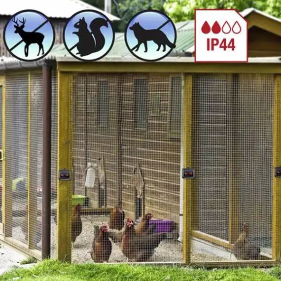 Відлякувачі тварин "Нічний захист" BaseTech 2 штуки Solar Repeller With Flashing | Зображення 2