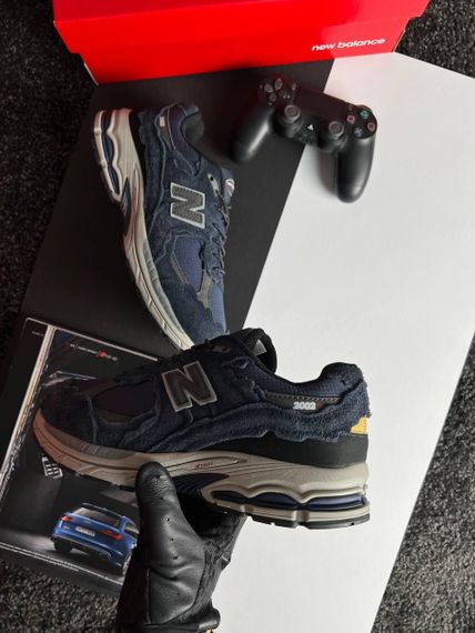 Чоловічі зимові кросівки  New 2002R Gore-Tex Navy , В'єтнам 42 | Зображення 4