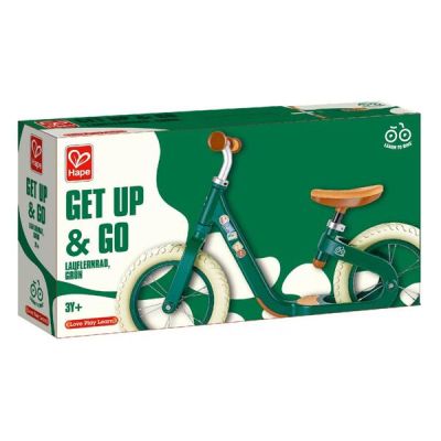 Беговел Hape Научись кататься двухколесный 12&quot; зеленый (E1090) | Зображення 6