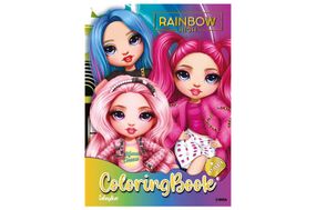 Розмальовка зі стікерами LCB12 "The creative Rainbow" Ideyka