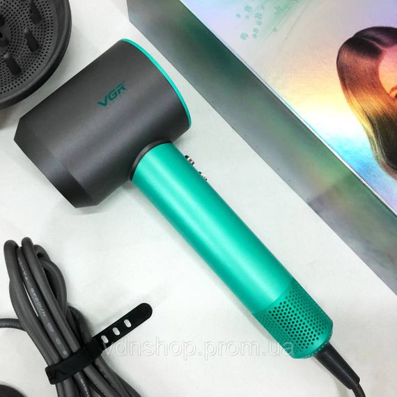 Хороший фен для волосся VGR, Фен-стайлер для сушіння волосся Потужний фен BZ-22 | Зображення 2