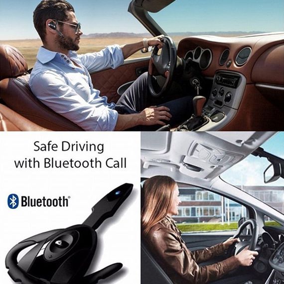 Бездротові навушники з шумопоглинанням для водіння з мікрофоном Bluetooth 5.0