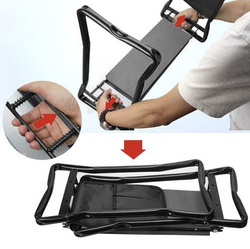 Садовый складной стул Gardlov 23731 для дачи и огорода с органайзером | Зображення 7