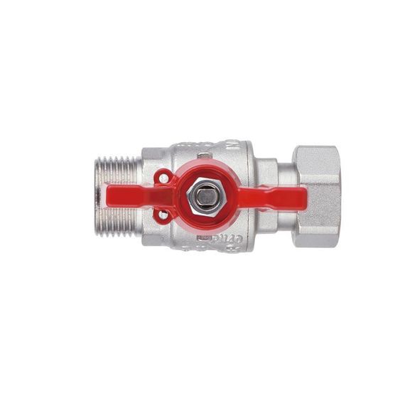 Кран кульовий з накидною гайкою Thermo Alliance Forte 3/4" ВЗ для води прямий SF261W20 | Зображення 7