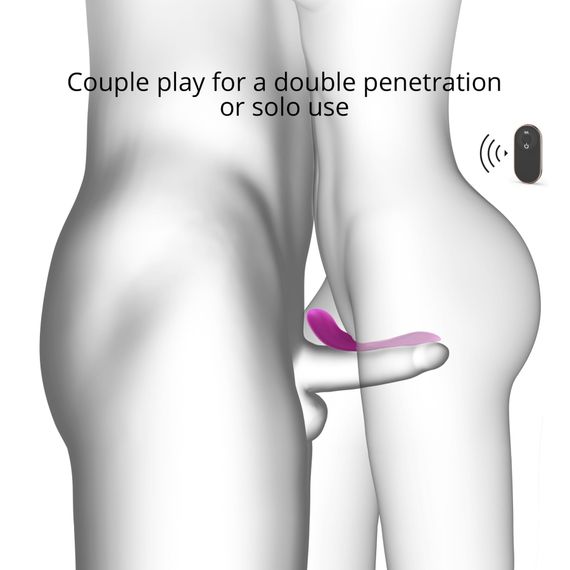 Вібратор для пар із пультом ДК Love To Love MATCH UP - SWEET ORCHID | Зображення 2
