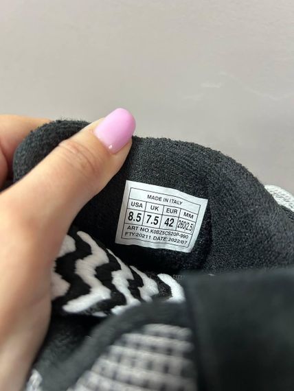 Кросівки Kappa Fatty Black ,  В'єтнам  Kap 7001 (маломірки на розмір) 40 25.5 см | Зображення 7