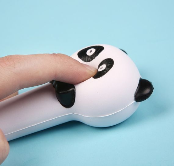 Набір ручок масляних Bookopt 0.7 мм BP5029 Squishy Panda (2шт) | Зображення 1
