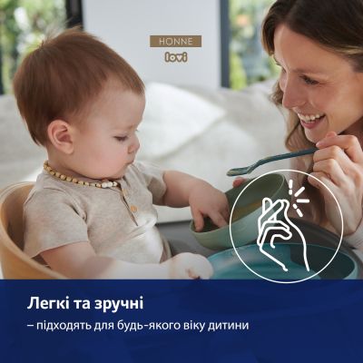 Набір дитячого посуду Lovi Pistachio з кружкою (21/532_gre) | Зображення 6
