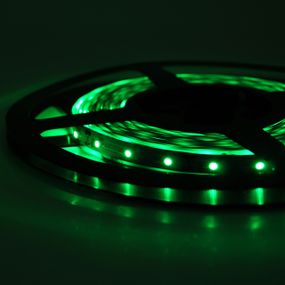 Лента LED 3528, (60 светодиодов), 12B, 5 метров катушка Green