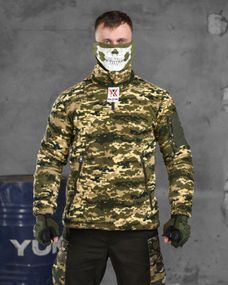 Тактическая флисовка MAXT пиксель  ВТ0962