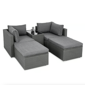 Комплект садових меблів Di Volio Alzano сірий