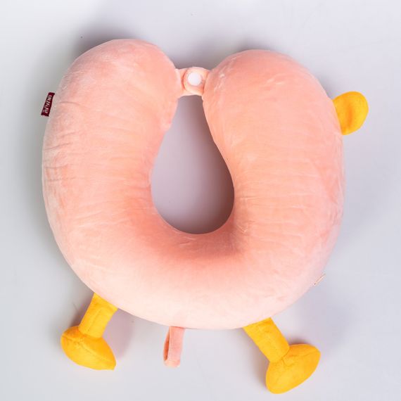 Подушка для шиї Duck U-подібна рожева HP-56-4P | Зображення 1