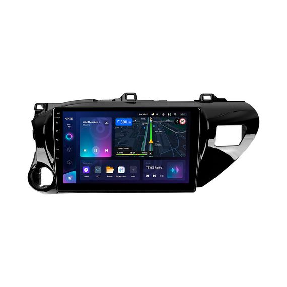 Штатна магнітола серії Teyes CC3L під Toyota Hilux Pick Up AN120 2015-2020 (W1) 10 дюймів