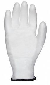 Перчатки MicroFlex CW трикотаж PU-покрытие неполный облив р.10(XL) белый Сизам