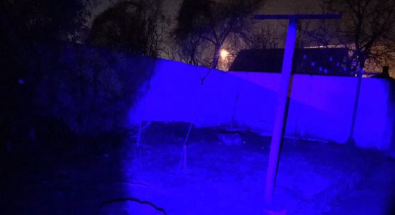 Налобний ліхтар Bailong Police BL 2199-2 на голову з режимом синього світла для риболовлі грибників | Зображення 5