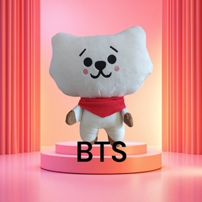 М'яка плюшева корейська іграшка альпака RJ Ерджей BT21 групи BTS талісман K - POP джин 35 см 00238