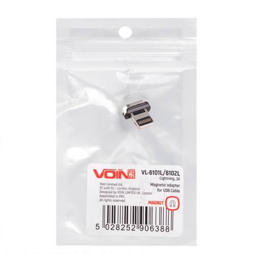Адаптер для магнітного кабелю VOIN 6101L/6102L, Lightning, 3А | Зображення 3