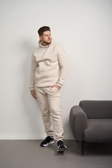 Чоловічий теплий спортивний костюм колір таш р.M 444306 | Зображення 4