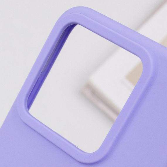 Чехол Silicone Cover Lakshmi (AAA) для Xiaomi 14 Pro Сиреневый / Dasheen | Зображення 6