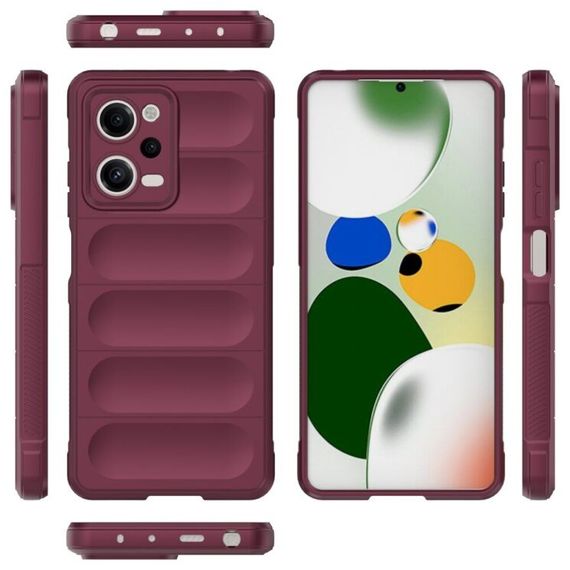 Чохол силіконовий MagCase для Xiaomi Redmi Note 12 Pro 5G колір Виний | Зображення 2