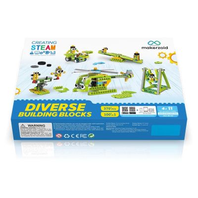 Конструктор Makerzoid Diverse Building Blocks (MKZ-BK-DB) | Зображення 2