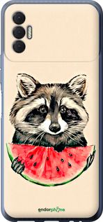 Чохол на Tecno Spark 8p KG7n Єнотик з кавуном "4605u-2526-2448"