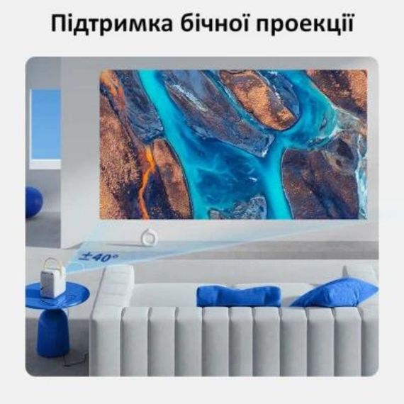 Проектор Full HD (1920x1080) SMART проектор на ANDROID 9.0 Wanbo T6 Max HDR10 + HLG + пульт-аероміш (P00591_13599) | Зображення 4