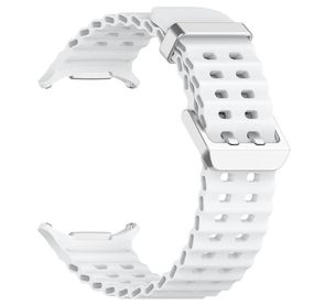 Ремінець силіконовий Primolux Ocean для годинника Samsung Galaxy Watch Ultra 47 mm (SM-L705) - White