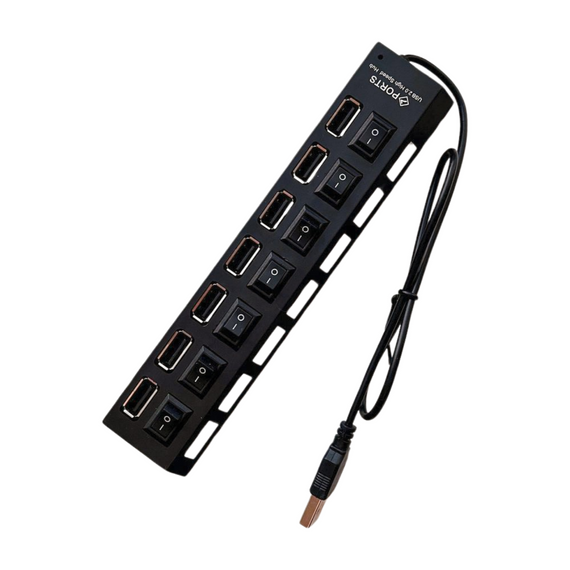 Розгалужувач Хаб USB 2.0 на 7 портів