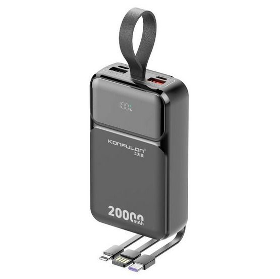 Повербанк 20000 мАг 22.5 Вт KONFULON A54Q (47225-A54Q_743) | Зображення 2