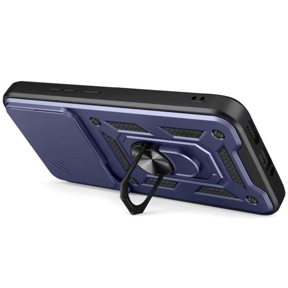 Чохол Ummi Camshield Serge Ring для Xiaomi Poco F8 Ultra Синій / Navy | Зображення 1