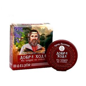 Крем-бальзам Добра хода від тріщин на стопах 10гр