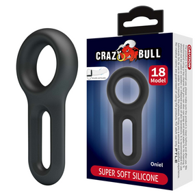 Эрекционное кольцо Crazy Bull №18 - Oniel super soft silicone, BI-210363 Sex Aura