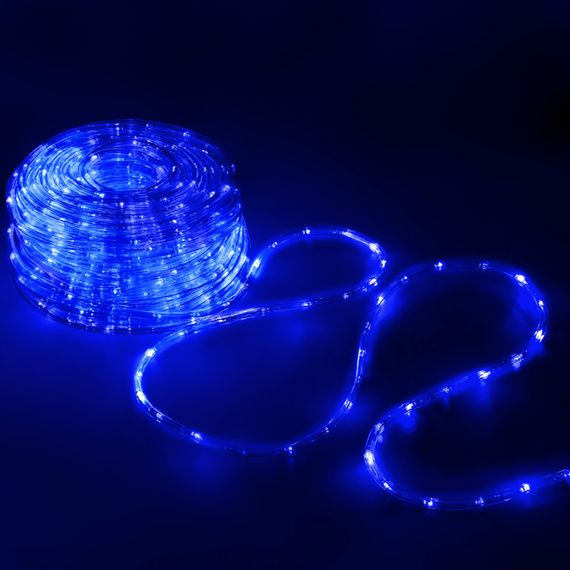 Гірлянда вулична (зовнішня) дюралайт Springos Rope Lights 10 м 240 LED CL1203 Blue | Зображення 2