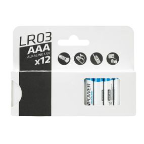 Батарейки LR03 - AAA, 12 шт. -  .